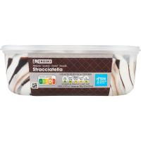 Gelat de stracciatella EROSKI, terrina 900 ml