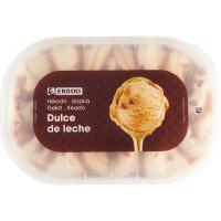 Gelat dolç de llet EROSKI, terrina 900 ml