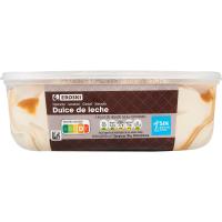 Gelat dolç de llet EROSKI, terrina 900 ml