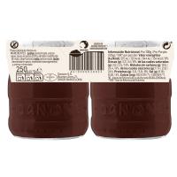 Postre de chocolate DANONE, pack 2x130 g