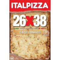 Pizza 5 formaggi 26x38 ITALPIZZA, caixa 520 g