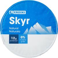 Skyr natural 0% EROSKI, terrina 150 g