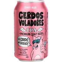 Cervesa IPA Session CERDOS VOLADORES, llauna 33cl