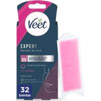 Bandes facials VEET EXPERT, caixa 32 u