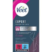 Bandes corporals VEET EXPERT, caixa 30 u