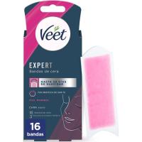 Bandes facials VEET EXPERT, caixa 16 u