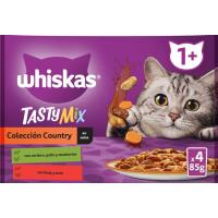Salsa country collection para gato WHISKAS, pack 4x85 g