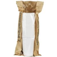 Vaso de cartón blanco 360 ml, pack 20 uds