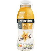 Batido proteínas de vainilla EROSKI, botellín 330 ml