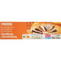 Sardinilla en escabeche EROSKI, pack 2x90 g