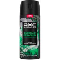 Desodorant per a home Geranium AXE, spray 150 ml
