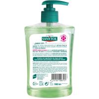 Sabó líquid de mans hidratant SANYTOL, dosificador 500 ml