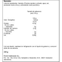 Setas Nameko FERRER, frasco 330 g