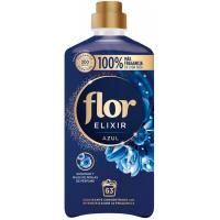 Suavizante FLOR ELIXIR AZUL, botella 63 dosis