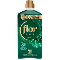 Suavizante FLOR ELIXIR HEBAL, botella 63 dosis