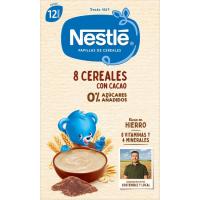 Farinetes 8 cereals amb cacau NESTLÉ, caixa 475 g