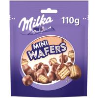 Mini wafers MILKA, malla 110 g