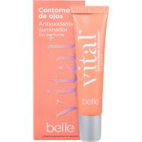 Contorno de ojos iluminador vitamina C vital+ BELLE, tubo 15 ml