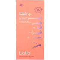 Ampollas iluminadoras vit C+niacinamida vital+ BELLE, caja 7 uds