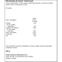 Mermelada de fresa LA VIEJA FABRICA, tarro 280 g