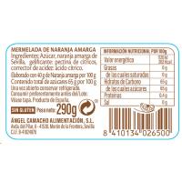Mermelada de naranja amarga LA VIEJA FÁBRICA, frasco 280 g