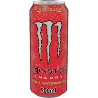 Bebida energética MONSTER Ultra Sandía, lata 50 cl