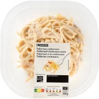 Tallarines carbonara EROSKI, 280 g