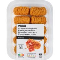 Croquetes amb pernil EROSKI, safata 295 g