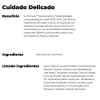 Gel de dutxa aloe vera NATURAL HONEY, pot 650 ml