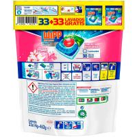 Detergente Capsulas Power WIPP, bolsa 33+33 dosis