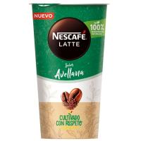 Café Latte de avellana NESCAFÉ, vaso 205 ml