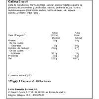 Galeta caramel·litzada biscoff LOTUS, 3x125 g