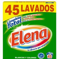Detergente en polvo ELENA, maleta 45 dosis