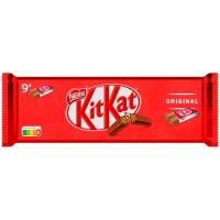 Barreta de xocolata amb llet KIT KAT, pack 9x20,7 g