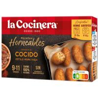 Croquetas horneables cocido LA COCINERA, bolsa 340 g