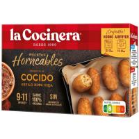 Croquetas horneables cocido LA COCINERA, bolsa 340 g