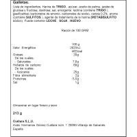 Galeta napolitana de canyella CUÉTARA, caixa 213 g