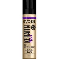 Protector del calor keratin SYOSS, spray 200 ml