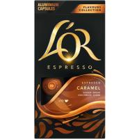 Cafè Flavours caramel L`OR, caixa 10 monodosis