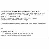 Agua mineral natural BEZOYA 1L