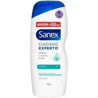 Gel de ducha en aceite SANEX CUIDADO EXPERTO, bote 600 ml