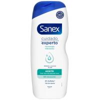 Gel de dutxa en oli SANEX CUIDADO EXPERTO, pot 600 ml