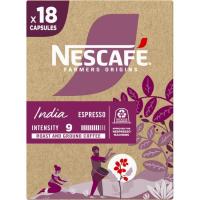 Café India compatible Nespresso NESCAFÉ, caja 18 uds