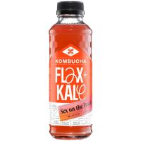 Kombucha sex on the peach FLAX&KALE, botellín 400 ml