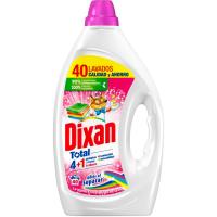 Detergente gel total DIXAN ADIOS AL SEPARAR, garrafa 40 dosis