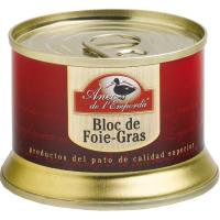 Bloc de Foie gras de Pato ANEC DE L'EMPORDA, lata 130 g