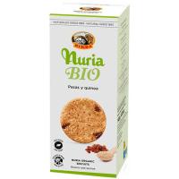 Galeta Bio de panses i quinoa NURIA BIRBA, paquet 140 g