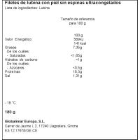 Filete de lubina ALIGATOR, bolsa 180 g