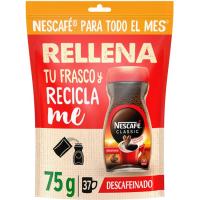 Café soluble descafeinado NESCAFÉ, doypack 75 g
