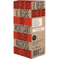 Vi negre D.O. Montsant bag in box DOS DE SET, ampolla 2 litres